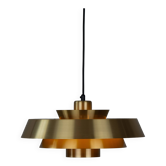 Lampe suspendue vintage danoise Nova par Jo Hammerborg, Fog og Morup, 1963