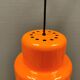 Mini poker hanging lamp in orange original colour  Jo Hammerborg