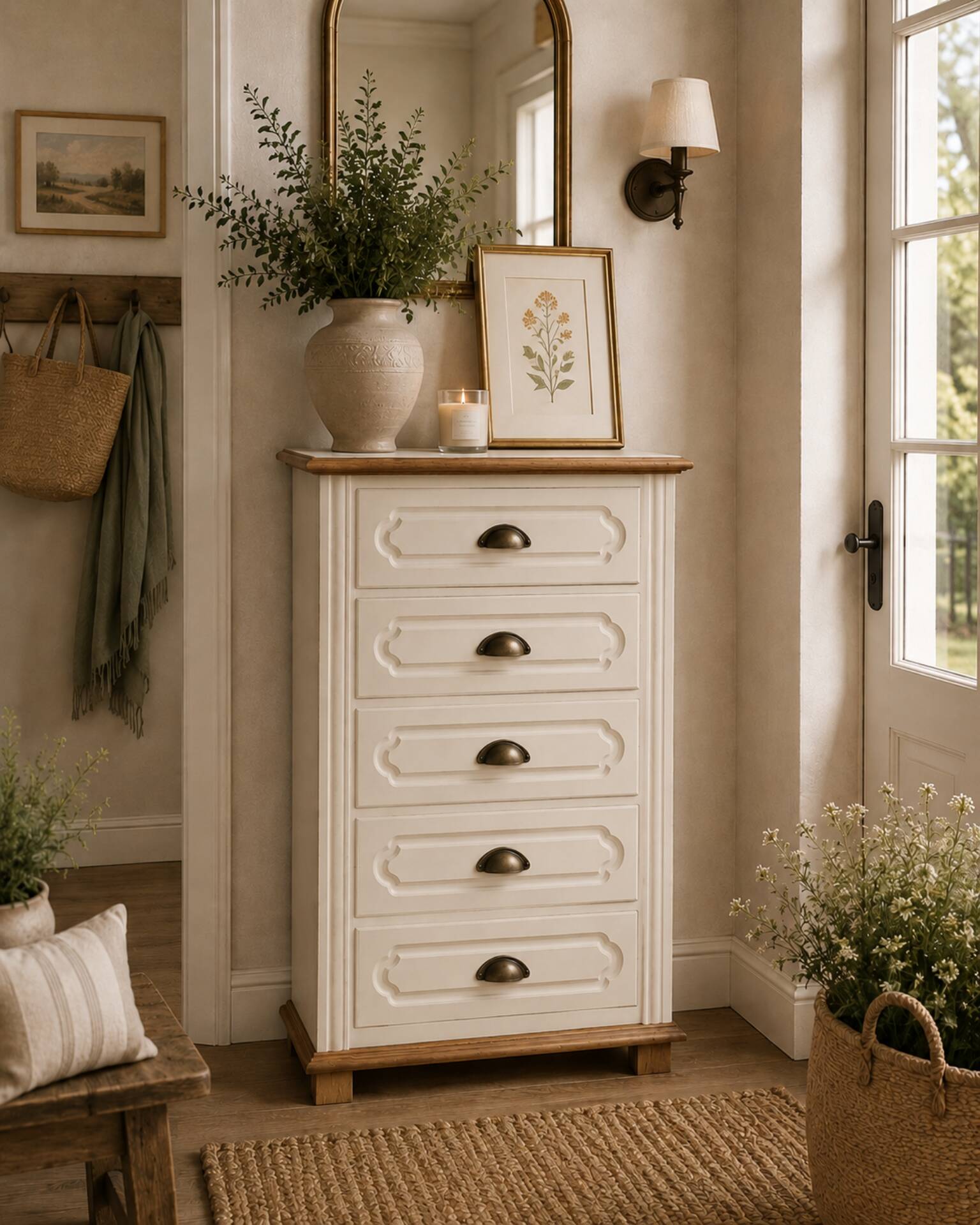 Chiffonnier 5 tiroirs