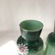 Pair of glass vases Early XXth
