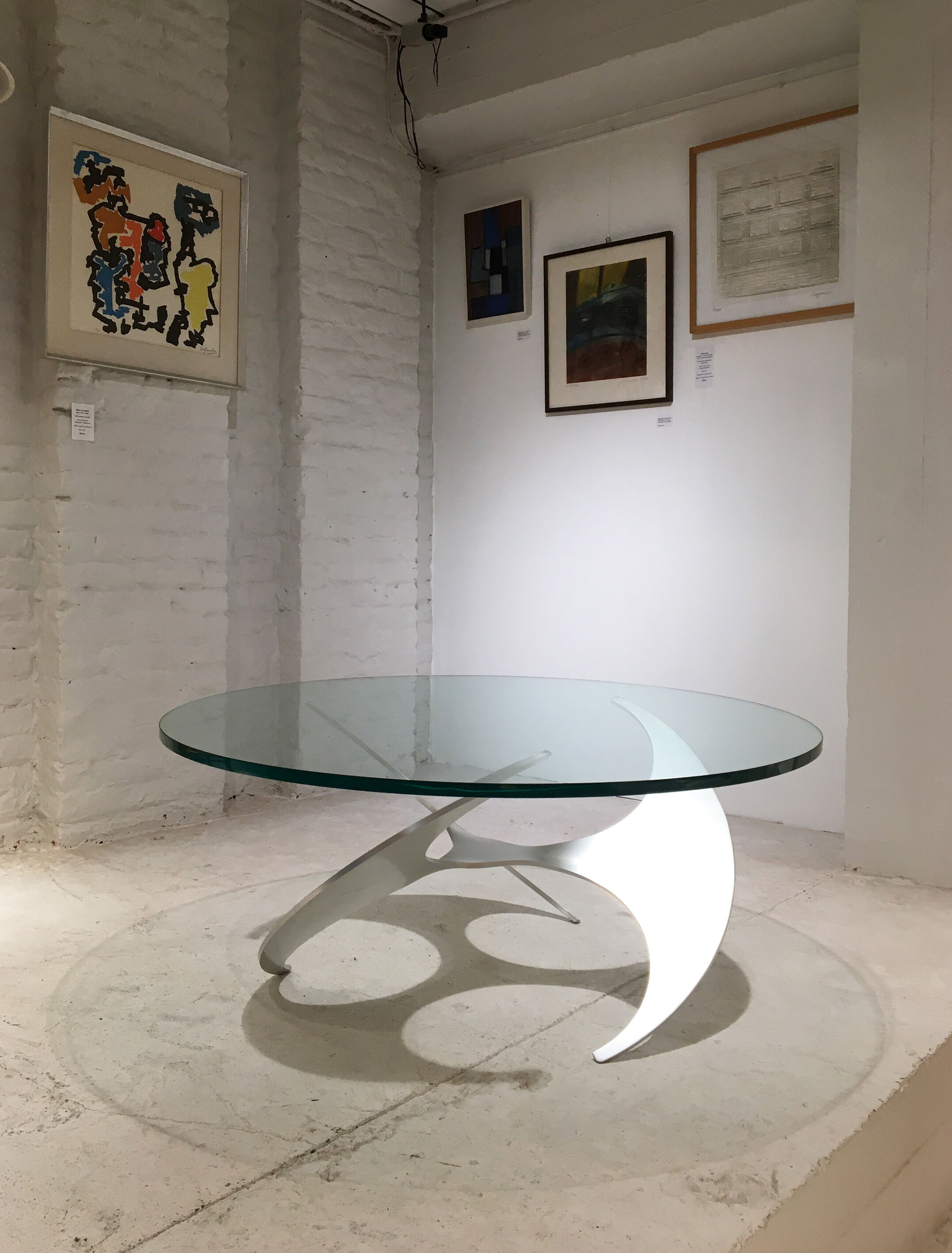 Table basse ‘Propeller’ Knut Hesterberg pour Ronald Schmitt, 1960