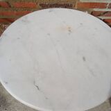 Old Parisian bistro table pedestal table