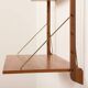 Scandinavian home office teak wall unit model Ergo by John Texmon, Norway
