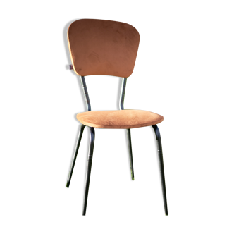 Metal chair - terracotta