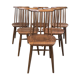 Suite de 6 chaises de bistrot vintage
