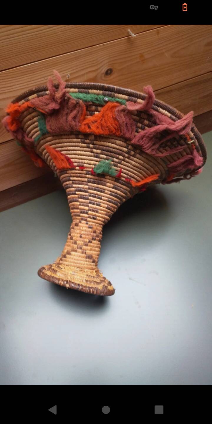 Chapeau de cérémonie berbère touareg Sahara