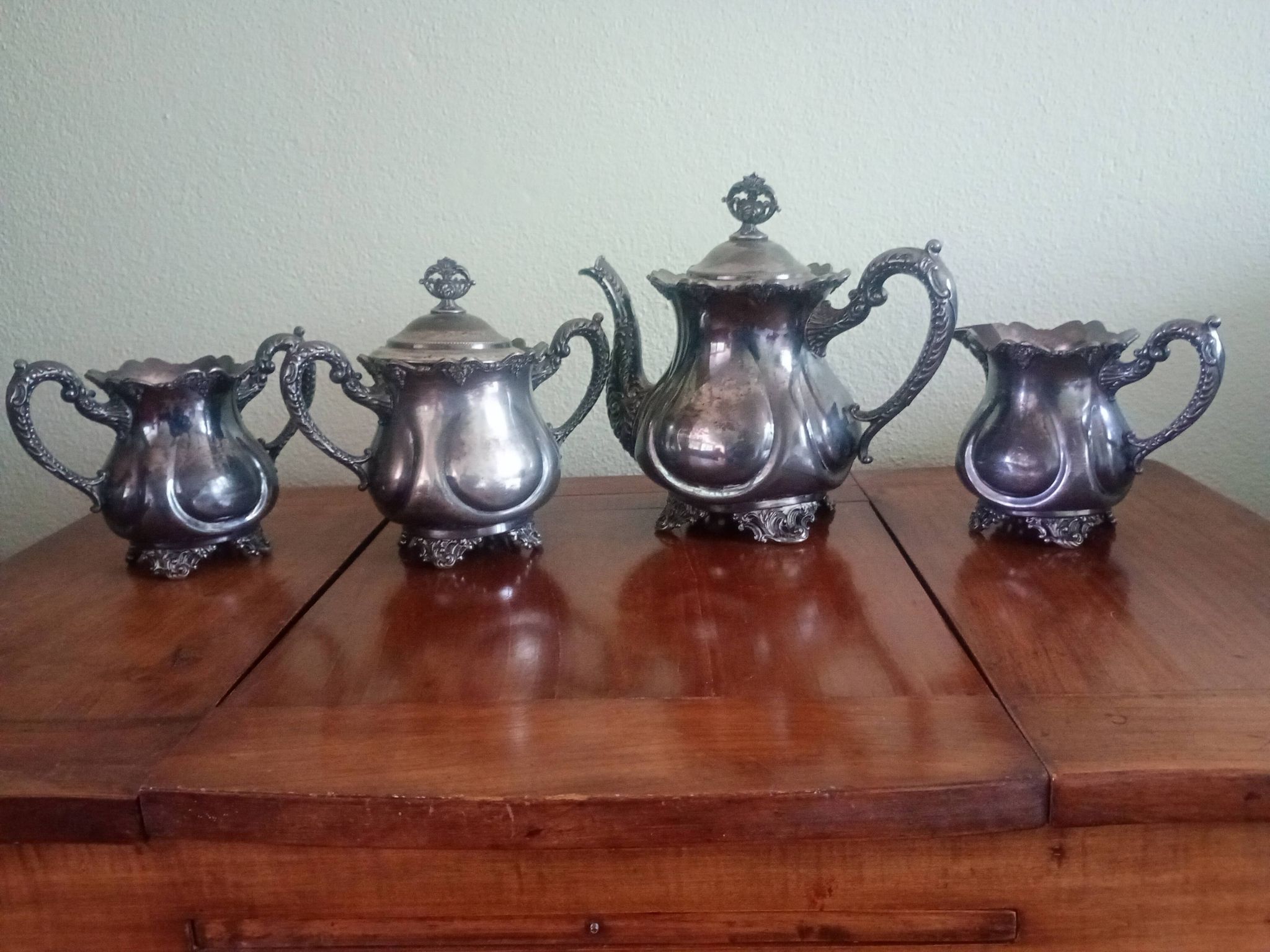 WEBSTER & SON - Antique coffee or tea service - Art Nouveau USA New York