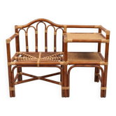 Meuble chaise en rotin