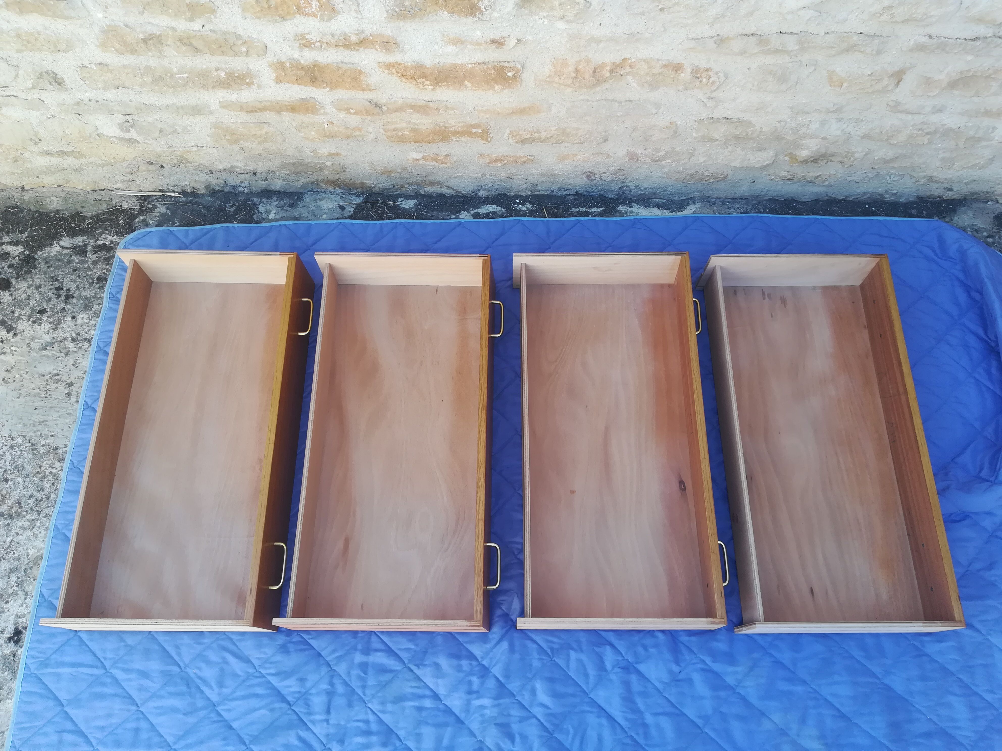 Vintage chest of drawers with four drawers