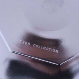 6 "Octime" black Arcoroc dessert plates