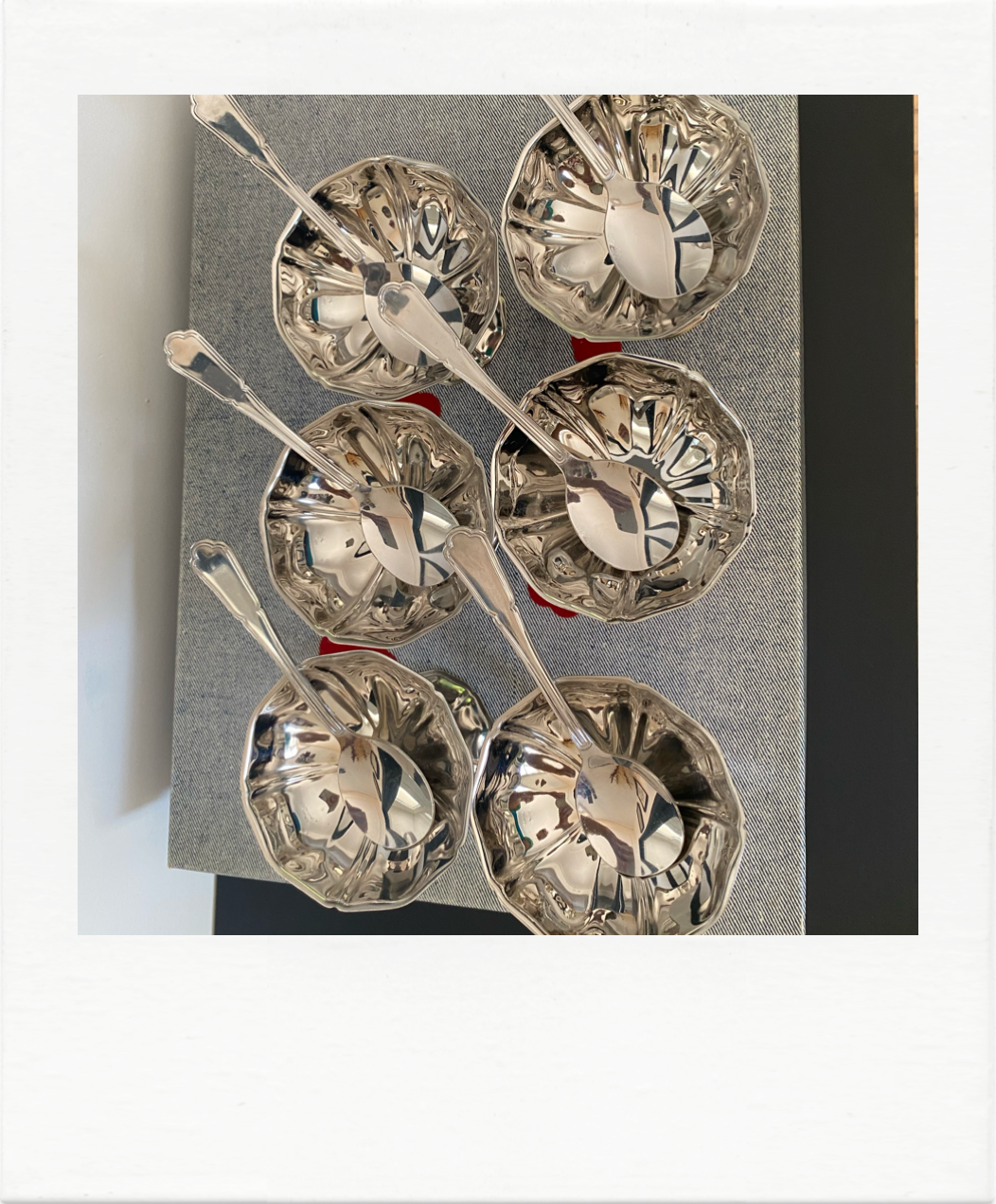 Service à glace inox