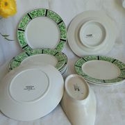 Old service Sarreguemines Digoin model Reinette Art