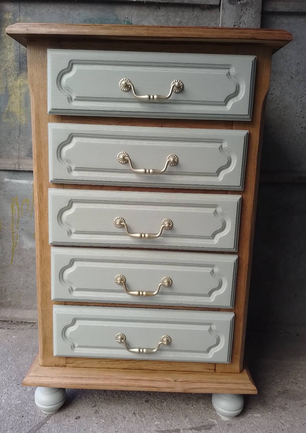 Restored vintage chiffonier