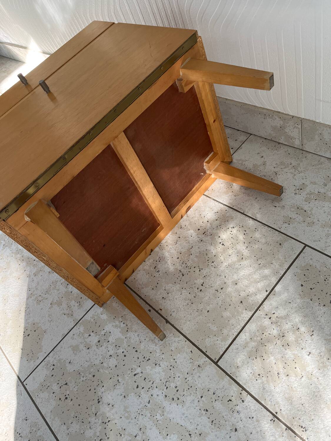 Vintage bedside table from the 70s