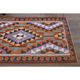 1970s Vintage Turkish Oushak Handmade Wool Cotton Brown Runner Rug 101x314