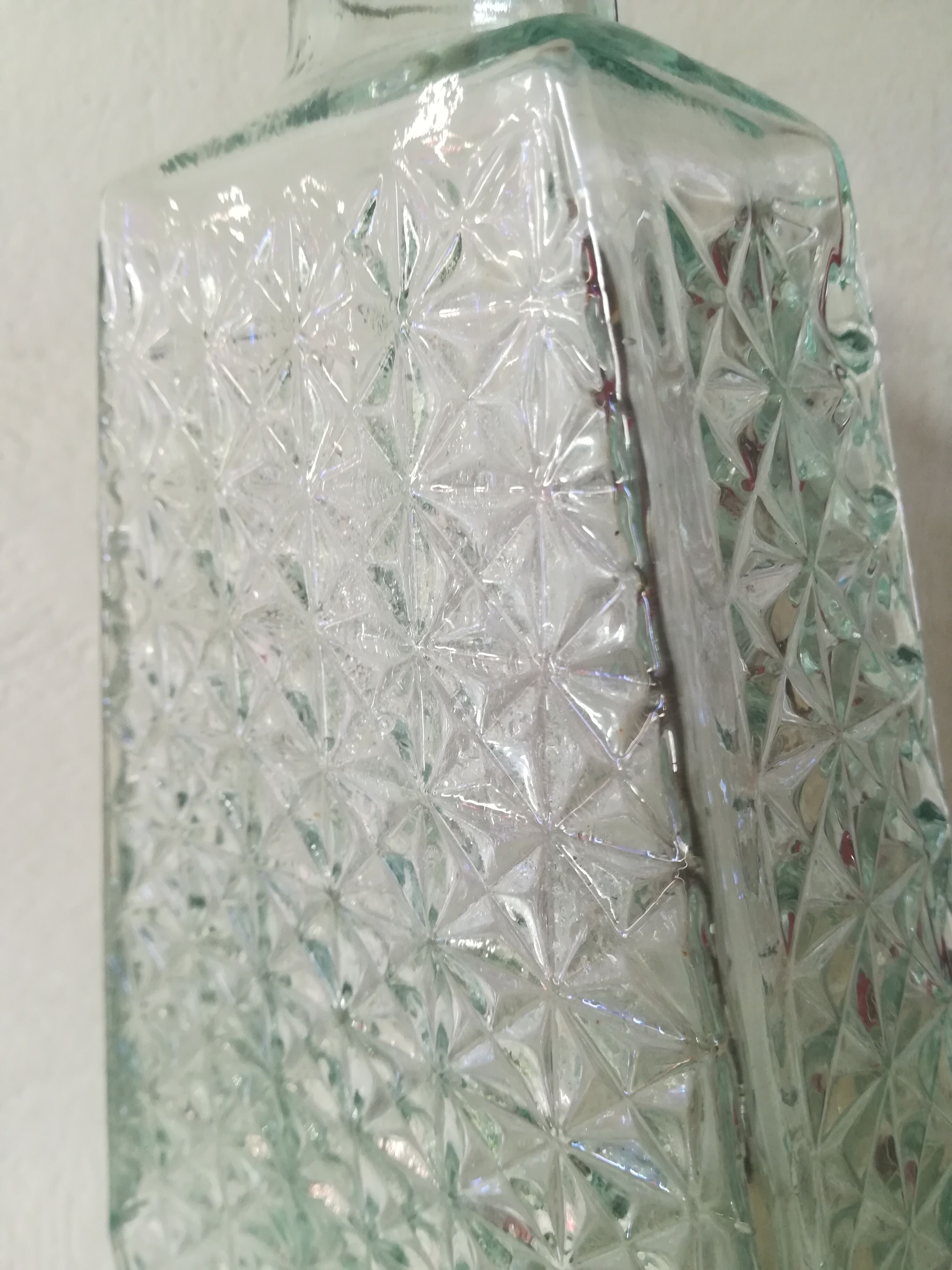 Vintage glass carafe