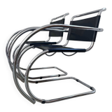 MR20 cantilever chairs, Mies van der Rohe, Fasem, 1970s