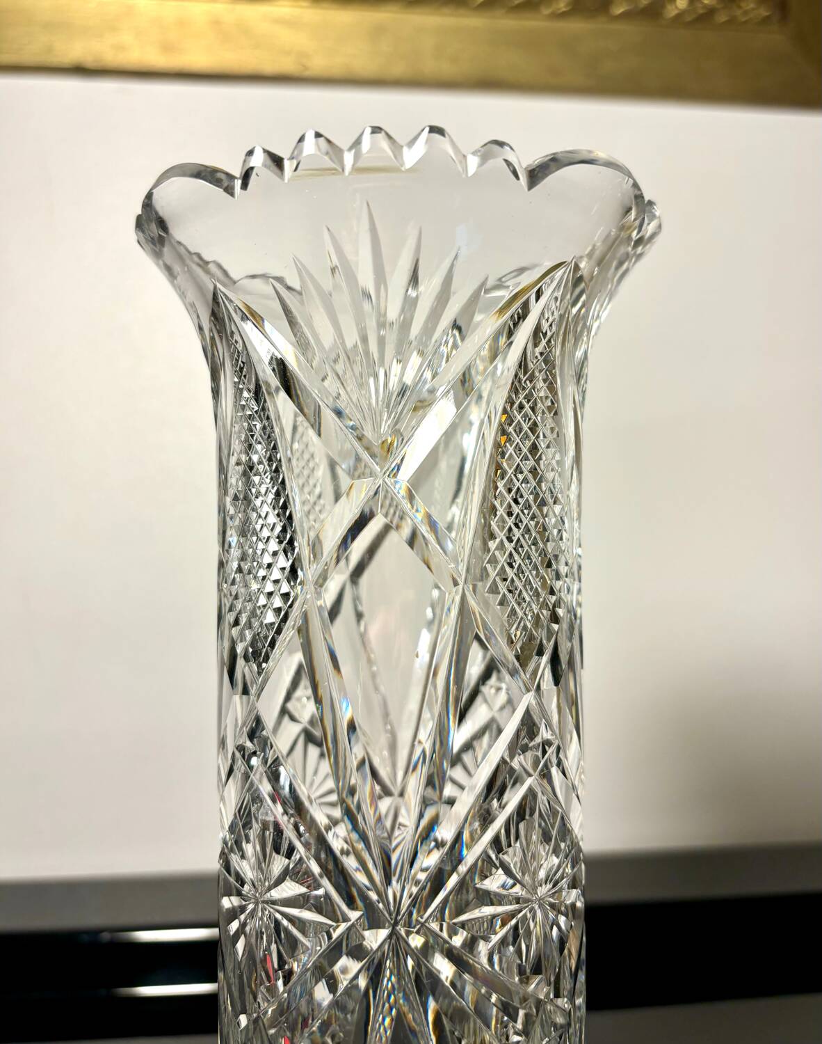 Baccarat Vase Lagny model rare