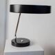 Anthracite Kaiser Idell Table Lamp 6658 in Matte Metal with Chrome Arm – Vintage Mid-Century Bauhaus Design