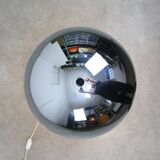 Large Space Age Table Lamp in Chrome, 70s