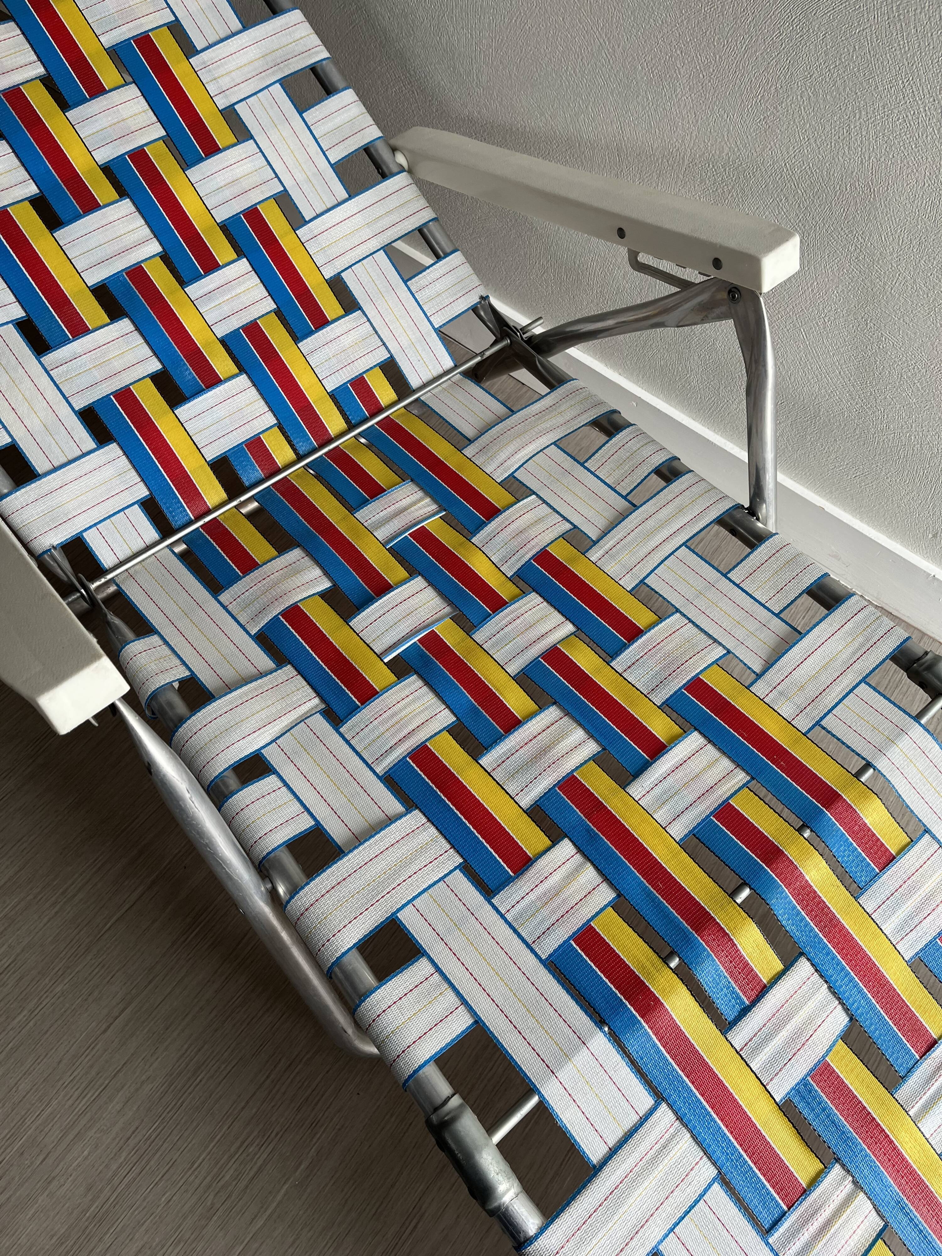 Vintage deckchair