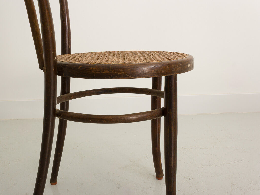 Pair of Fischel bentwood chairs