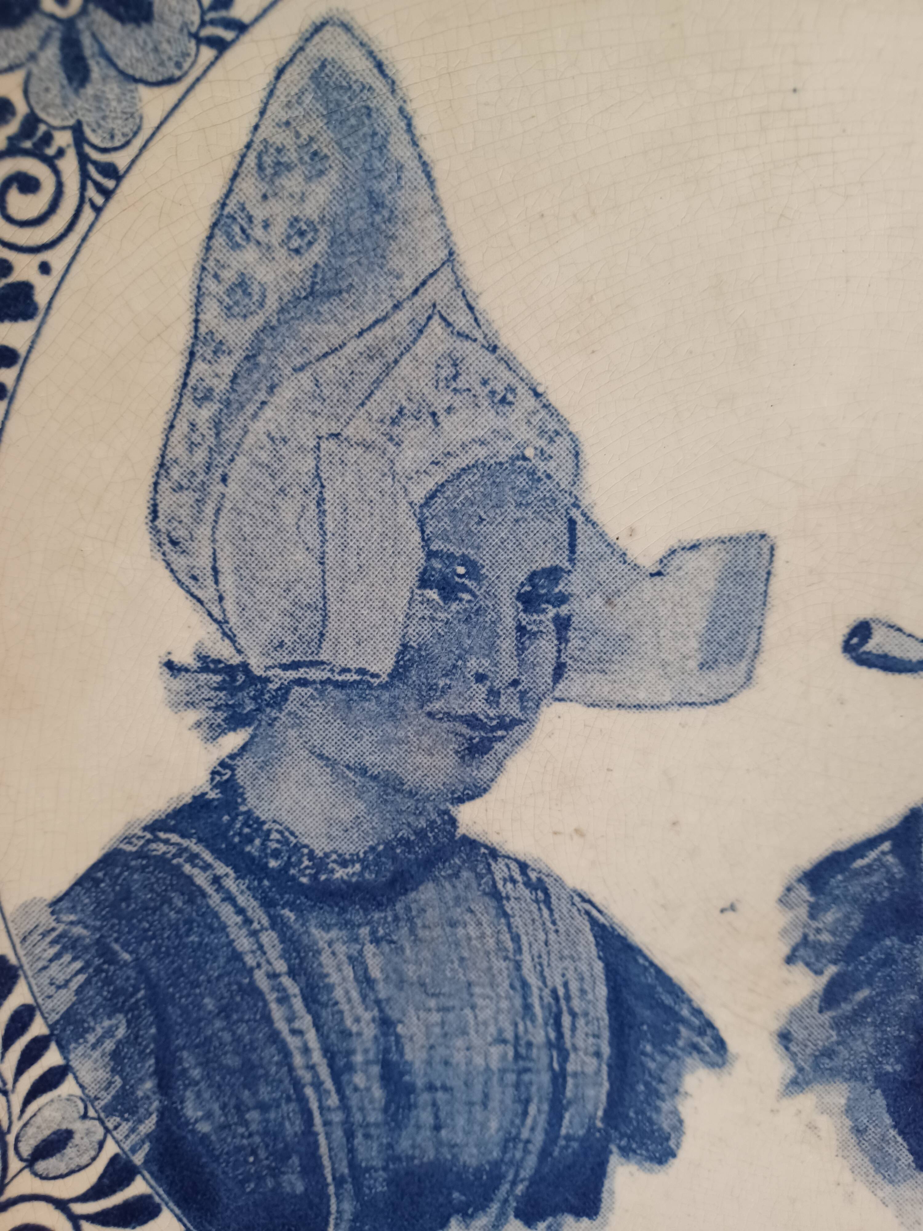 Delfts Blauw Chemkefa Earthenware Dish