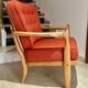 Armchair model José by Guillerme and Chambron 1970