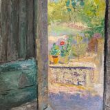 Door to garden