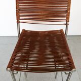 Pair of Tito Agnoli Barstools "MissB" for Pierantonio Bonacina