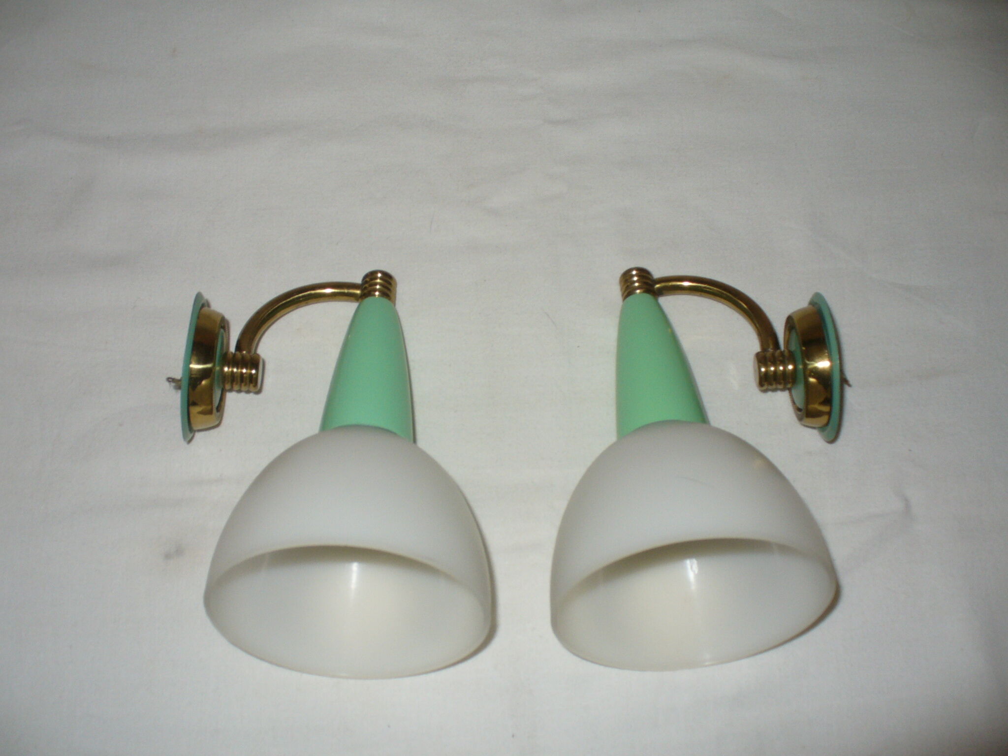 Paire d' appliques des années 50