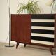 U 458 black and white sideboard by Jiri Jiroutek for Interier Praha, 1960