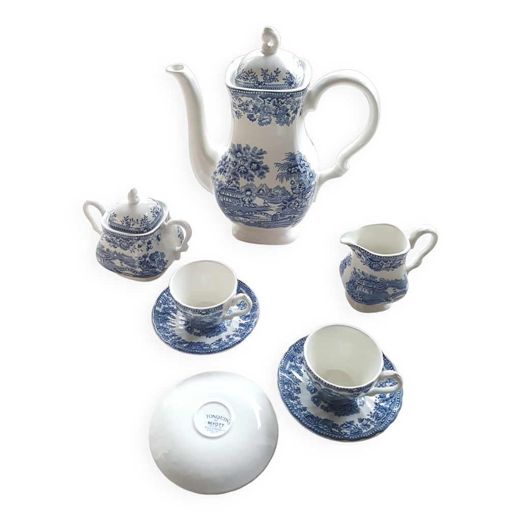 Service à café en porcelaine marqué Vignaud Limoges France