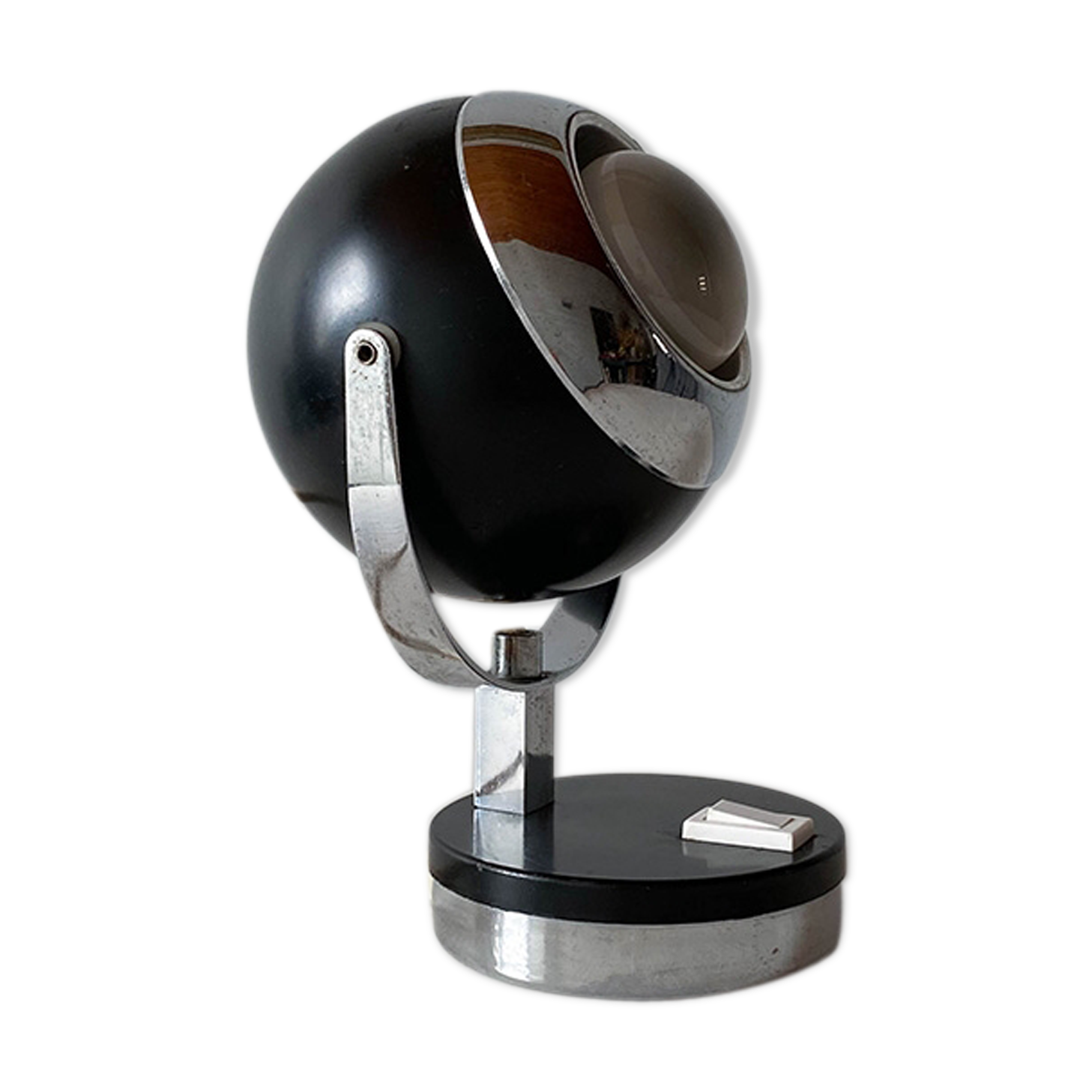 Small eyeball desk lamp