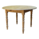 Table ronde rénovations avec 3 rallonges