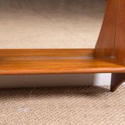 Large wall mirror in Danish teak by Pedersen and Hansen 1960.