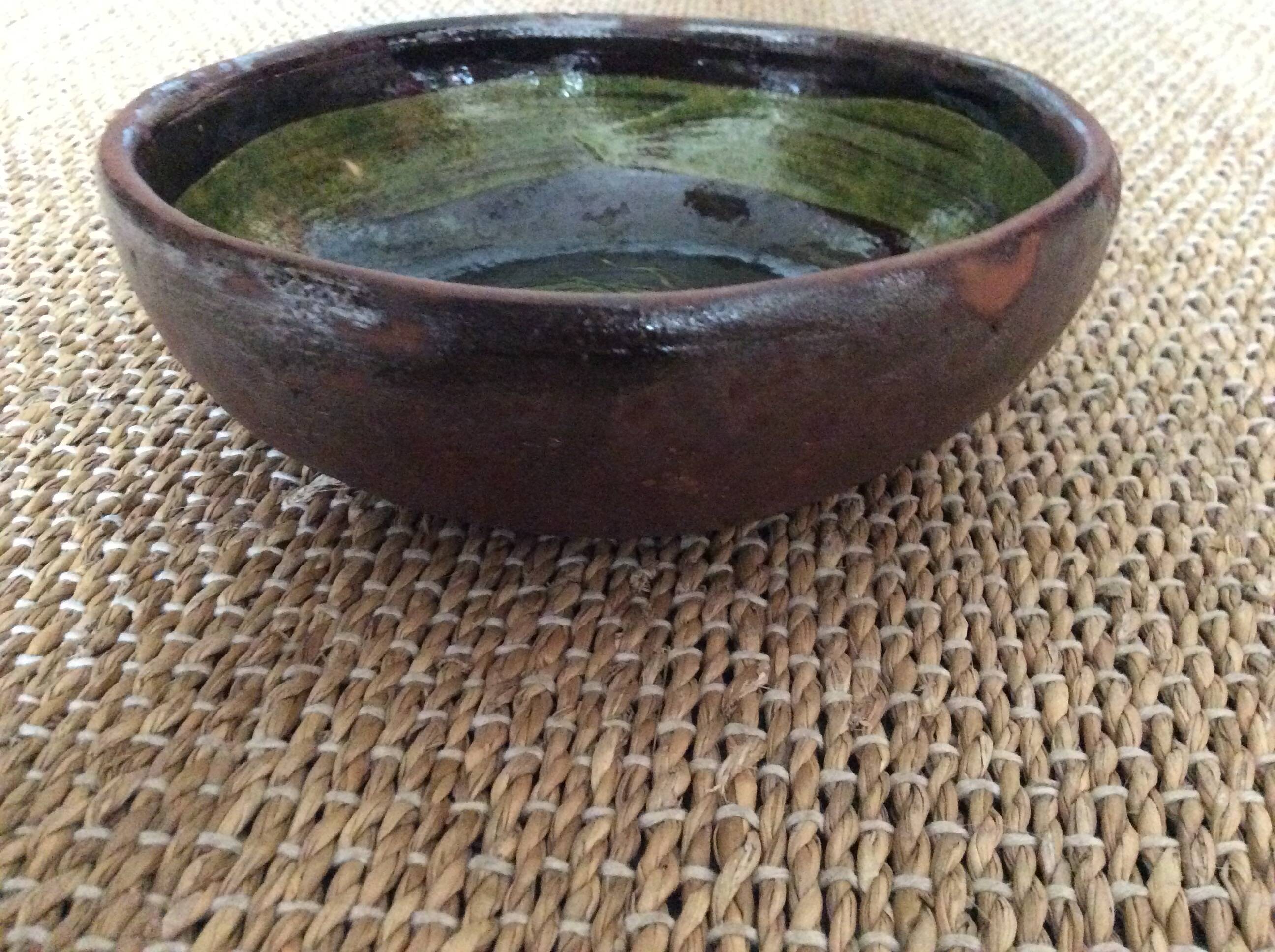 Mexican terracotta dish