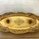 Small brass tray with cloisonné enamel.