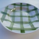 Assiette modèle nappe