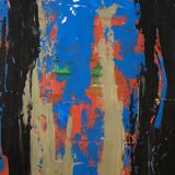 Abstract Gouache on paper