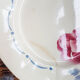 Lot de 4 assiettes plates "boulogne" Digoin Sarreguemines