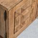 Brutalist two-door bedside table