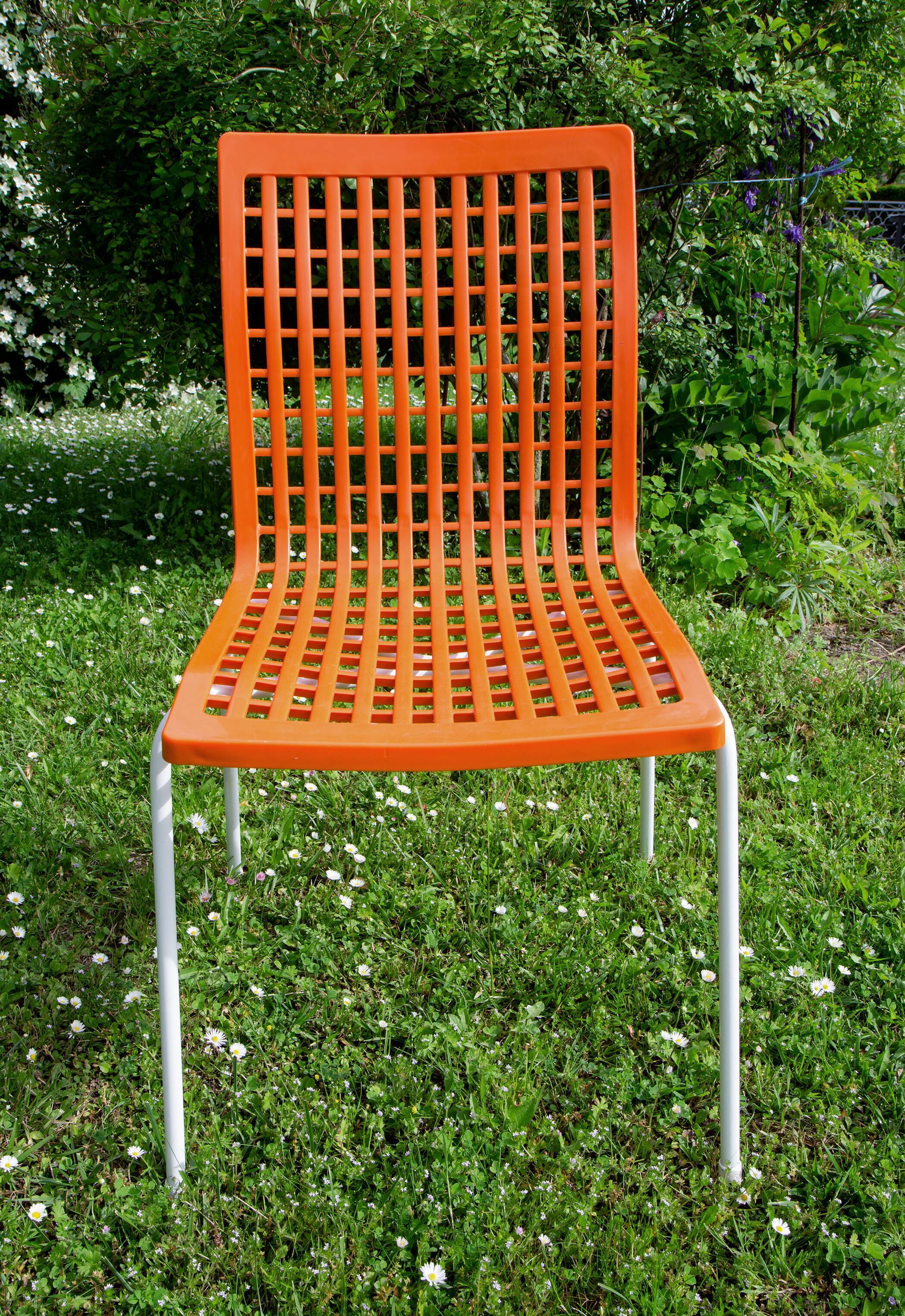 Série de 6 chaises Grosfillex année 70