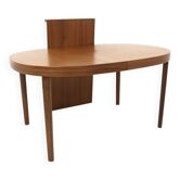 Table de salle à manger scandinave, Skaraborg Möbelindustri, Tibro, Suède, 1960