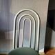 Sculptural "Arches" chair, Italian collectible, Memphis style, decorative dining