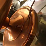 Copper and silk lamp, 1970