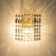 pair of crystal wall lights by Kinkeldey, Germany, 1970s.