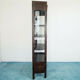 Cabinet showcase sideboard wood brass