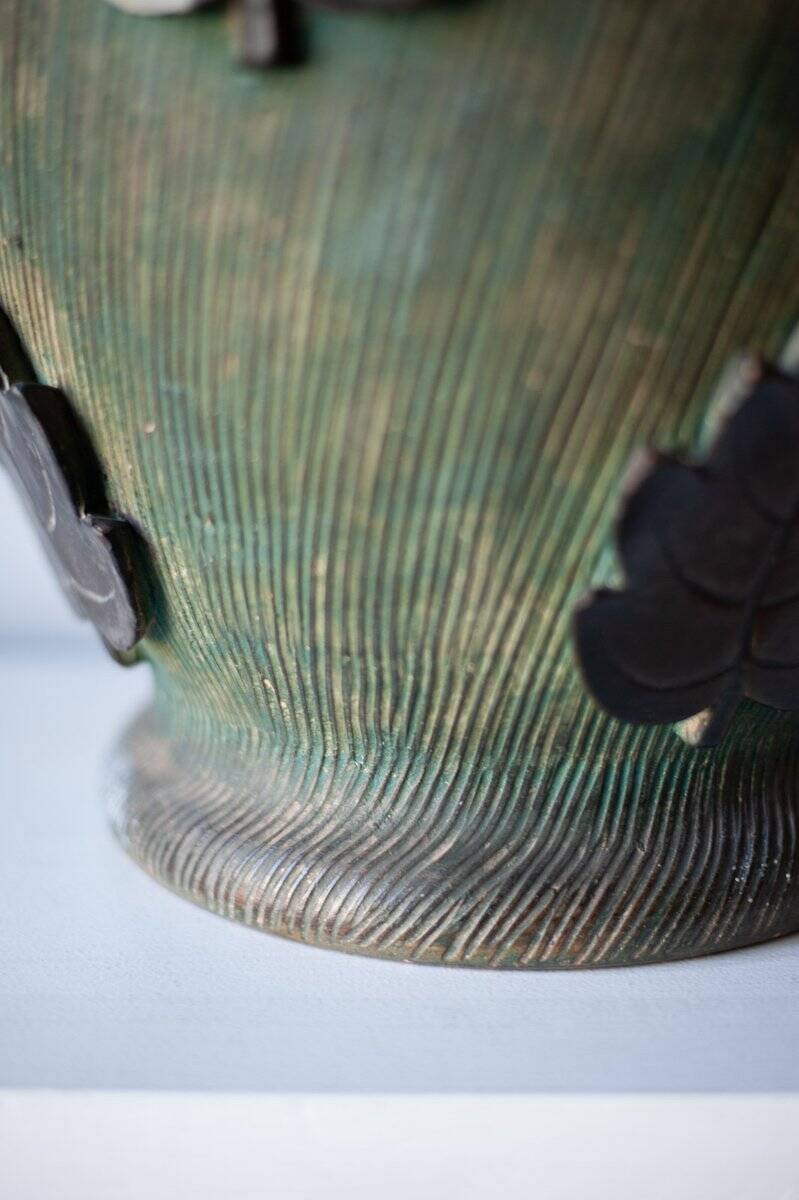 Ceramic vase from Manifattura Zaccagnini, 1980s