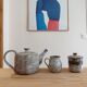 Tea set| Alexander Kostanda | Vallauris (teapot, sugar pot and milk jar)